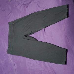 Pink Victoria Secret Cropped Yoga Leggings